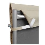 Kettler /KETTtex-Exklusiv®Hochlehner Auflage 123x50x4cm, taupe/champagner #2