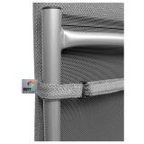 Kettler /KETTtex-Exklusiv® Niederlehner Auflage 100x50x3/5cm, grau, Comfort Plus #2