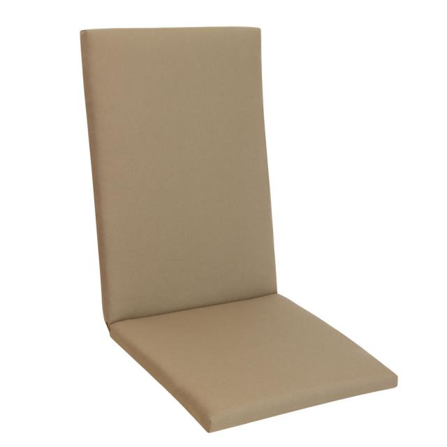 Kettler /KETTtex-Exklusiv®Hochlehner Auflage 123x50x4cm, taupe/champagner #1