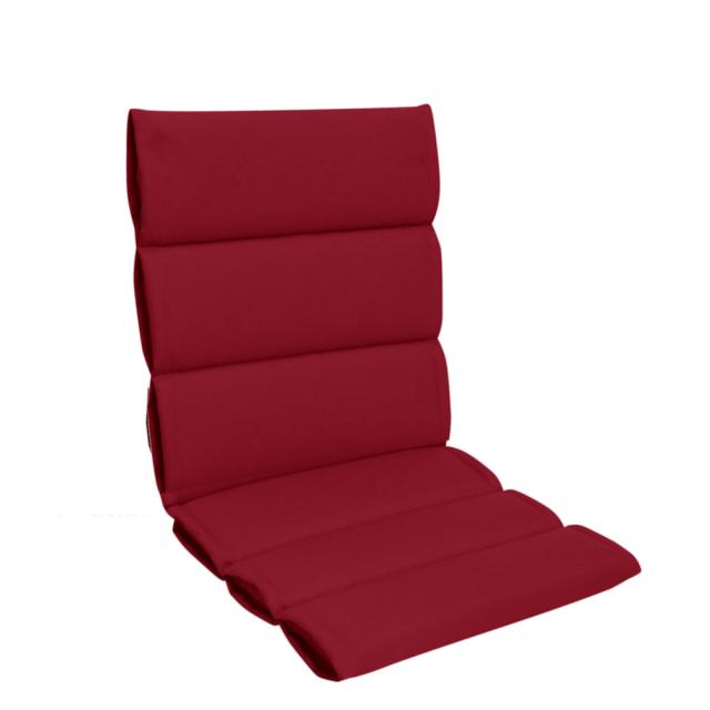 Kettler /KETTtex-Exklusiv® Mittellehner Auflage 106x50x3/5cm, rubinrot/bordeaux, Comfort Plus #1